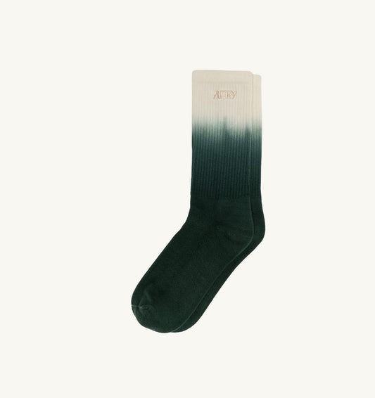 TIE-DYE SOCKS WITH EMBROIDERED LOGO UNISEX - AUTRY Value