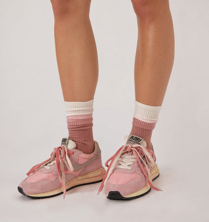 TIE-DYE SOCKS WITH EMBROIDERED LOGO UNISEX - AUTRY Great Value