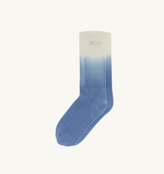 TIE-DYE SOCKS WITH EMBROIDERED LOGO UNISEX - AUTRY Latest