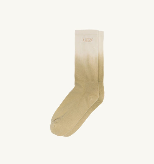 TIE-DYE SOCKS WITH EMBROIDERED LOGO UNISEX - AUTRY Quality