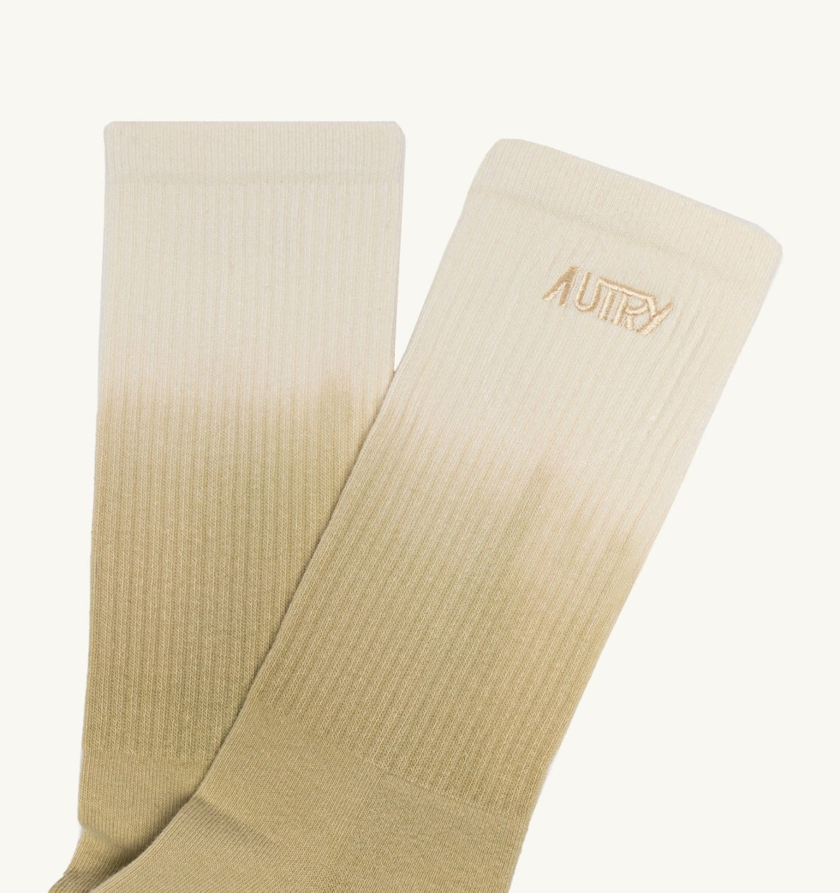TIE-DYE SOCKS WITH EMBROIDERED LOGO UNISEX - AUTRY Quality