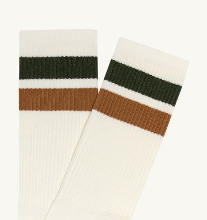 STRIPED JACQUARD LOGO SOCKS UNISEX - AUTRY Everyday