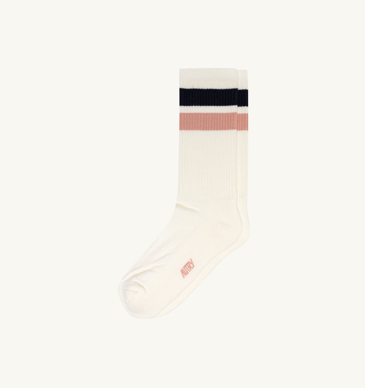 STRIPED JACQUARD LOGO SOCKS UNISEX - AUTRY Value