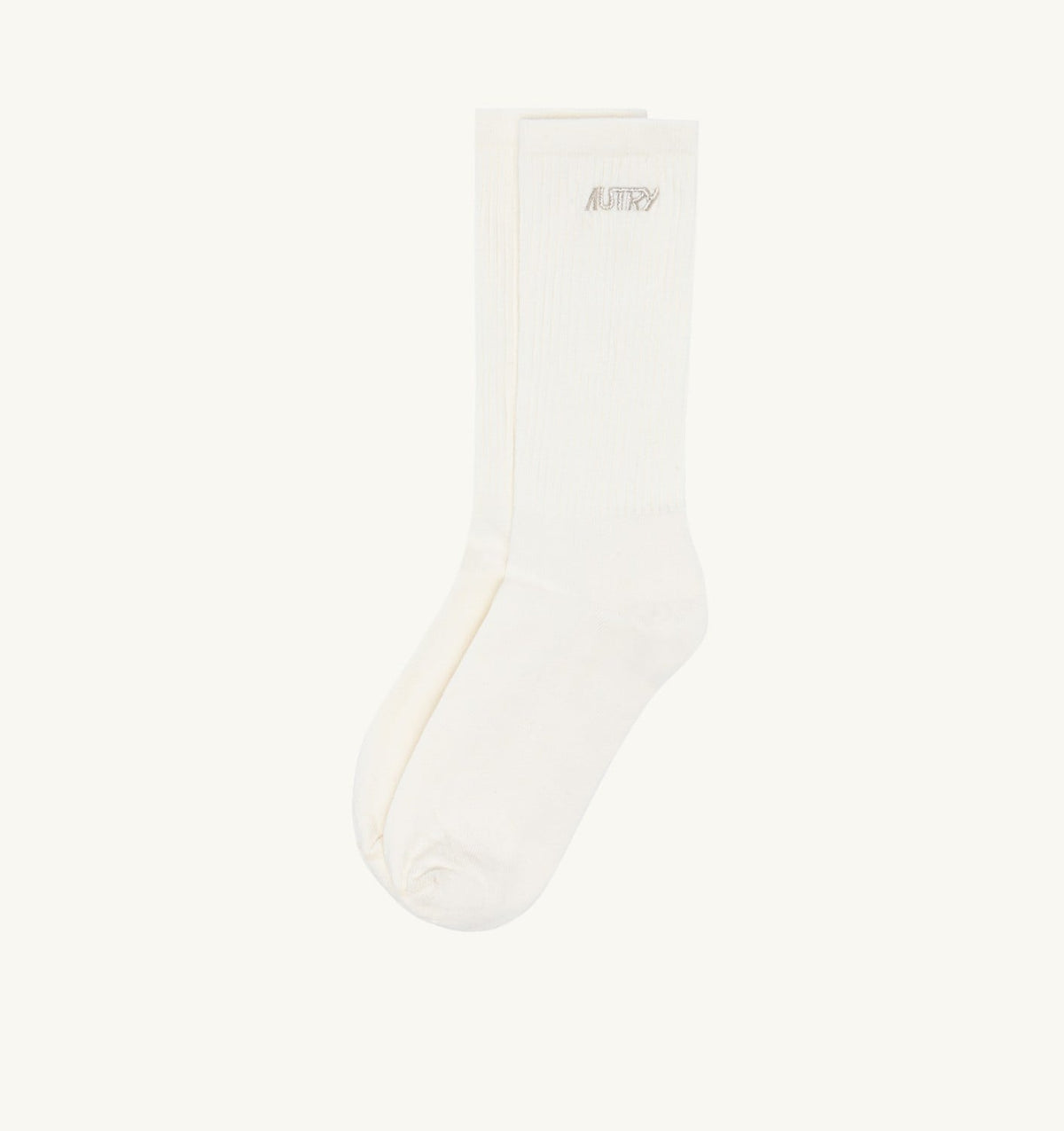 COTTON TERRY SOCKS WITH LUREX LOGO - AUTRY Essential