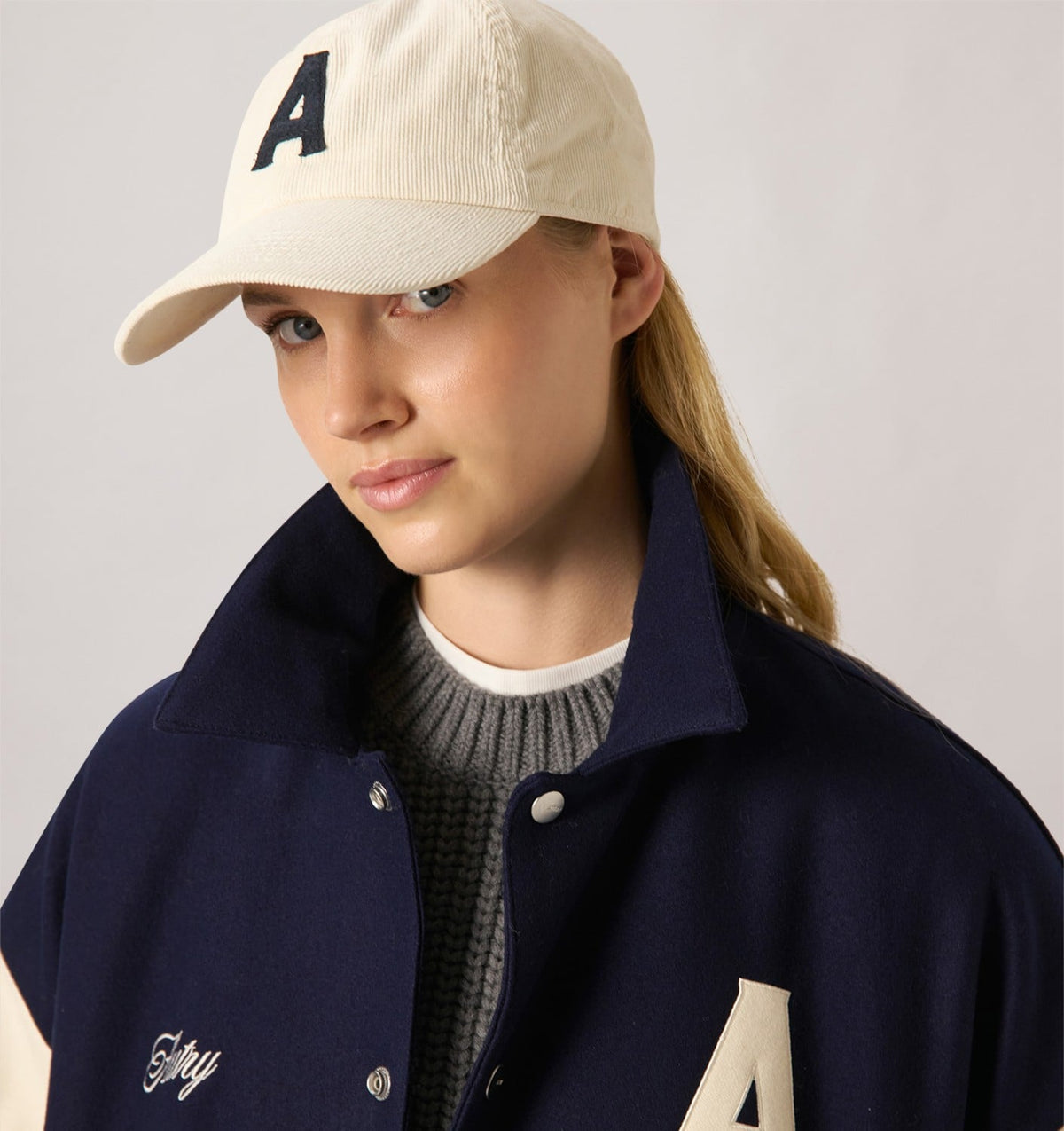 CORDUROY BASEBALL CAP WITH LOGO UNISEX - AUTRY Everyday
