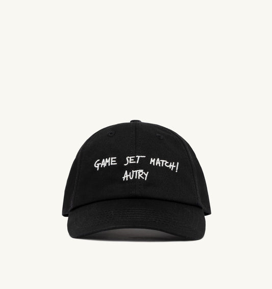 'GAME SET MATCH!' BASEBALL CAP UNISEX - AUTRY Essential