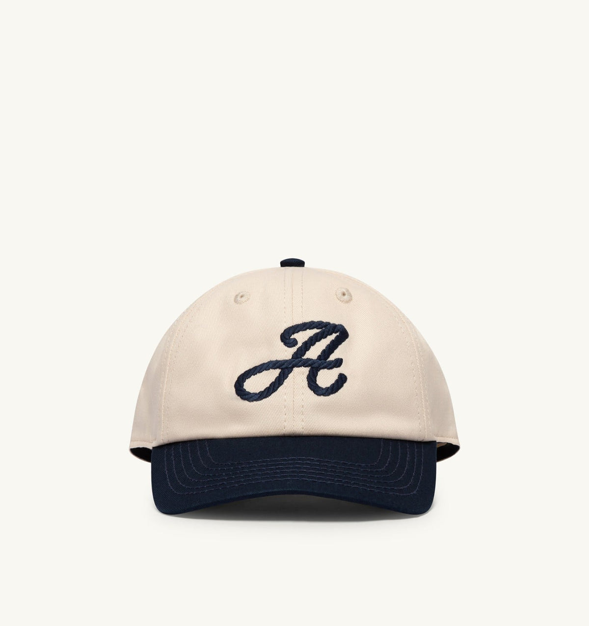 BI-COLOR BASEBALL CAP WITH EMBROIDERY LOGO UNISEX - AUTRY Everyday
