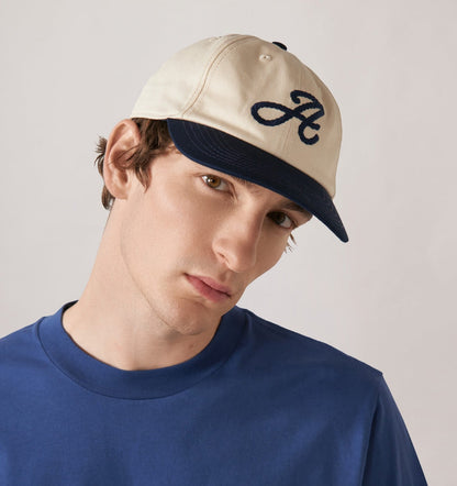 BI-COLOR BASEBALL CAP WITH EMBROIDERY LOGO UNISEX - AUTRY Everyday
