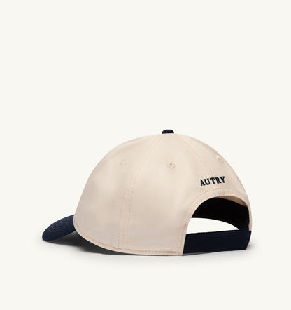 BI-COLOR BASEBALL CAP WITH EMBROIDERY LOGO UNISEX - AUTRY Everyday