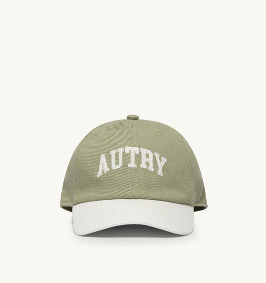 BI-COLOR BASEBALL CAP WITH EMBROIDERY LOGO UNISEX - AUTRY Quality