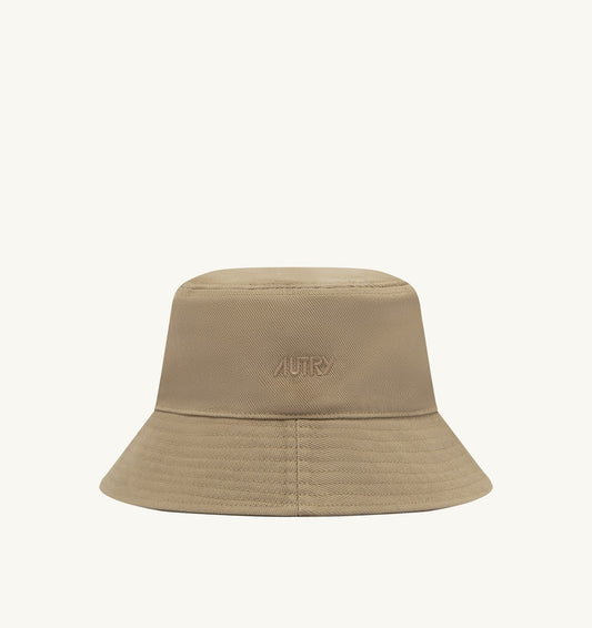 COTTON BUCKET HAT WITH EMBROIDERY LOGO UNISEX - AUTRY Classic