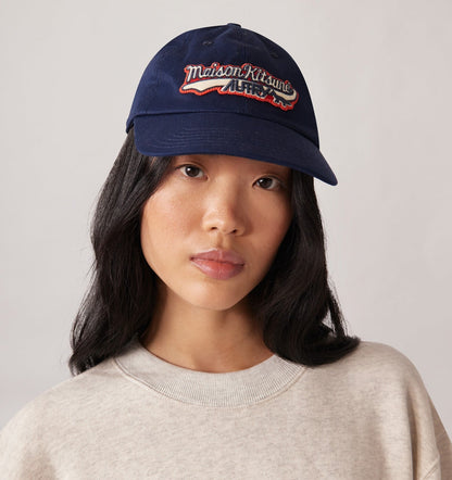 AUTRY 'MAISON KITSUNÉ' LOGO BASEBALL CAP UNISEX - AUTRY Essential