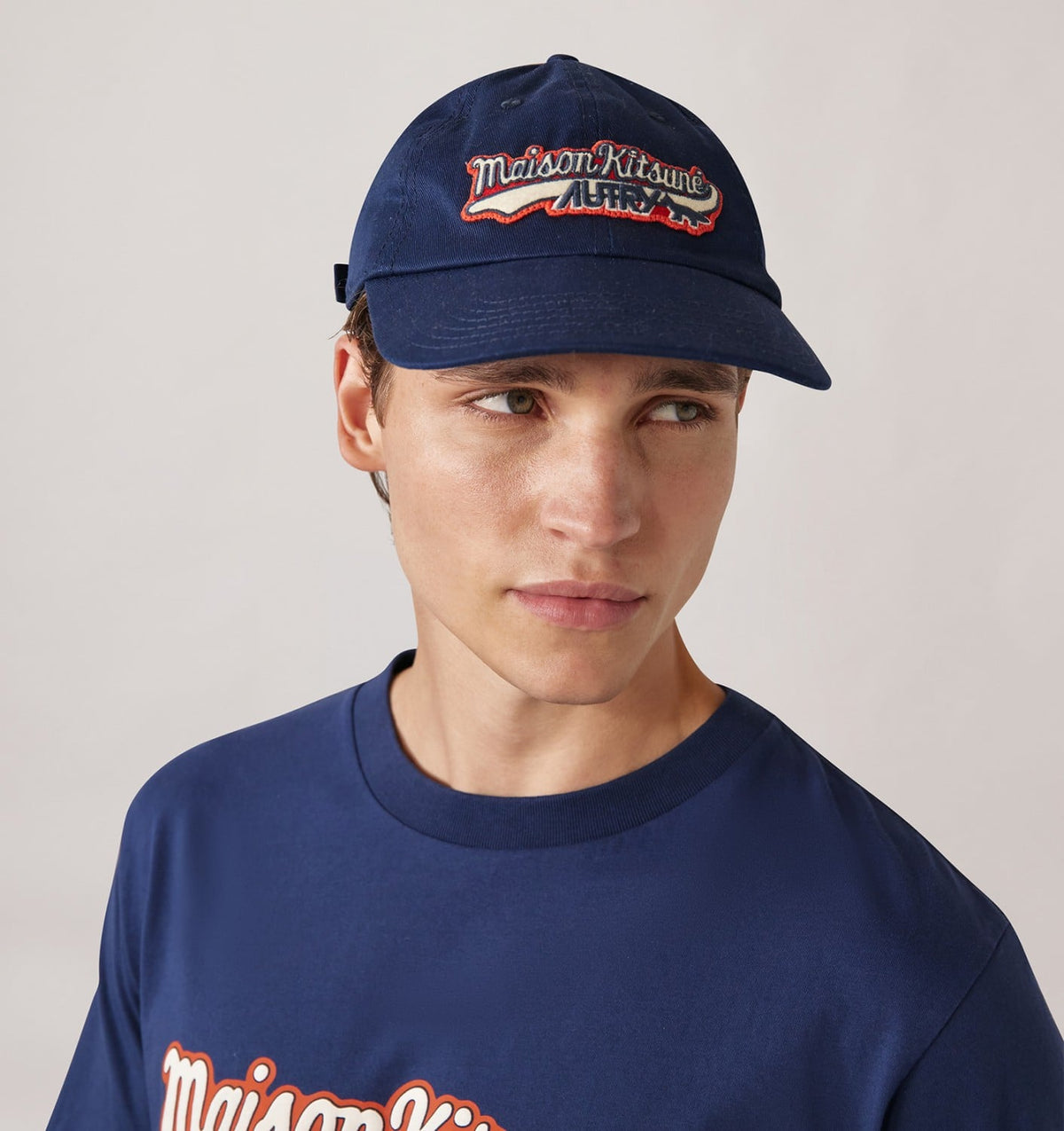 AUTRY 'MAISON KITSUNÉ' LOGO BASEBALL CAP UNISEX - AUTRY Essential