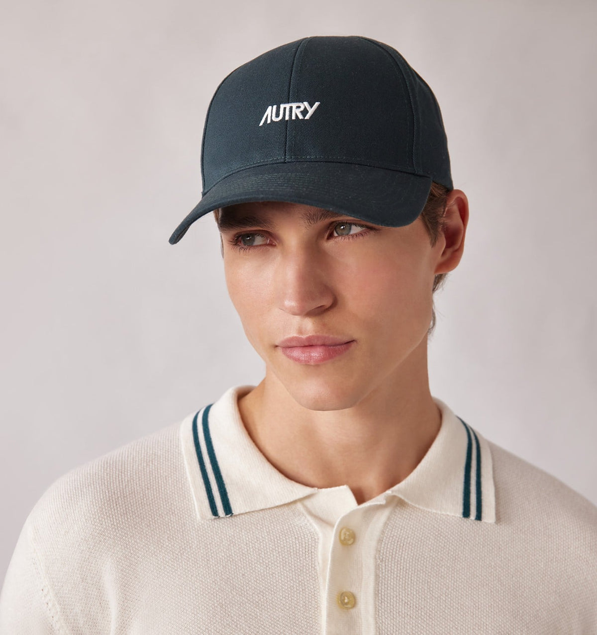 BASEBALL CAP WITH CONTRAST EMBROIDERED LOGO UNISEX - AUTRY Value