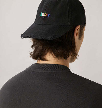 MULTICOLOR LOGO BASEBALL CAP UNISEX - AUTRY Quality