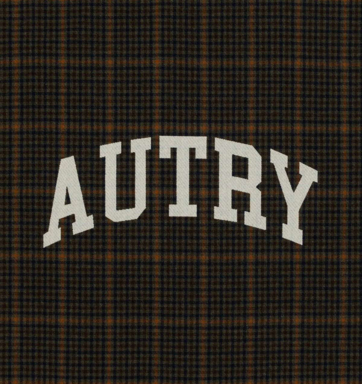 CHECKED BLANKET WITH MAXI LOGO UNISEX - AUTRY Value