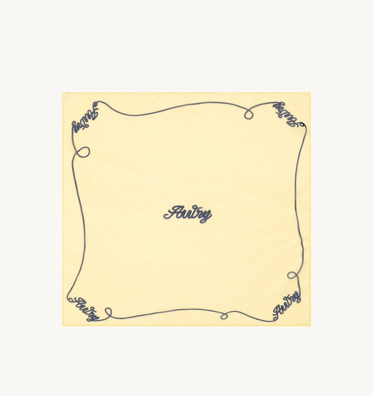 FOULARD SCARF IN COTTON AND SILK UNISEX - AUTRY Quality
