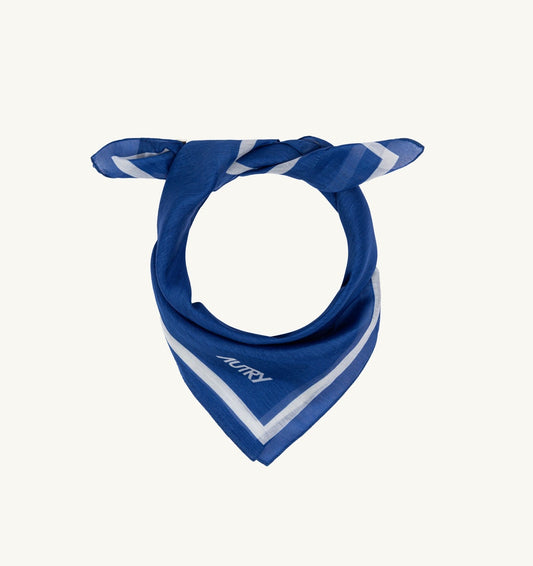 FOULARD SCARF IN COTTON AND SILK UNISEX - AUTRY Essential