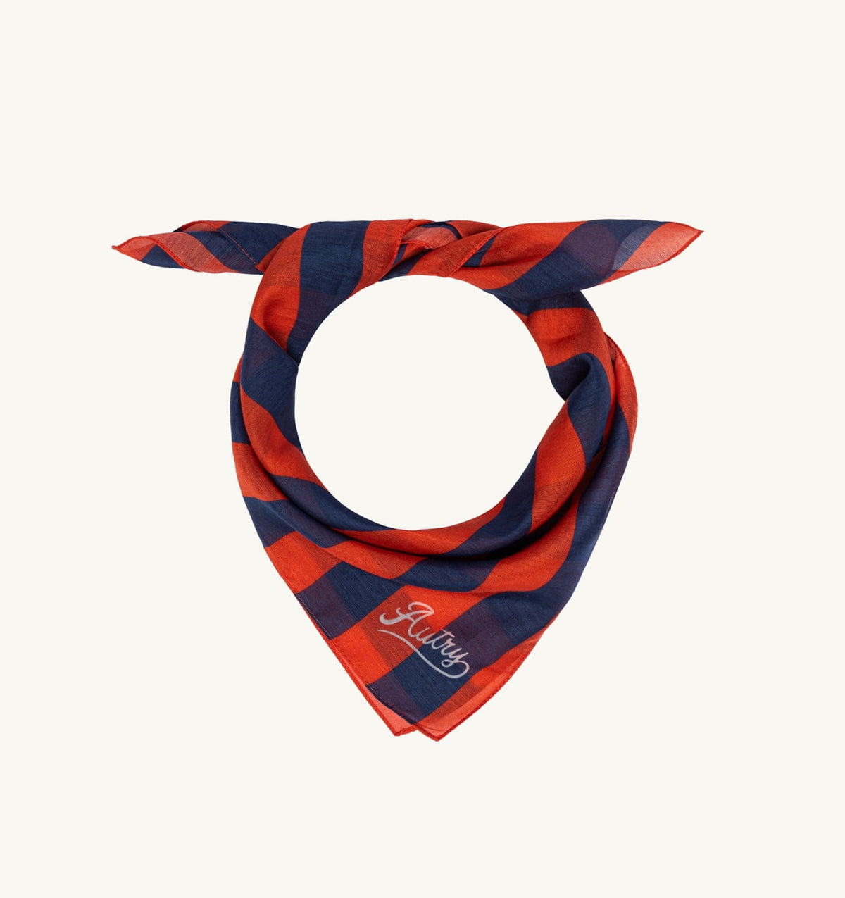 FOULARD SCARF IN COTTON AND SILK UNISEX - AUTRY Value