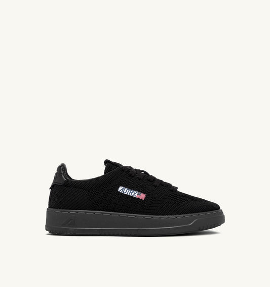 MEDALIST EASEKNIT LOW SNEAKERS IN BLACK KNIT - AUTRY Latest