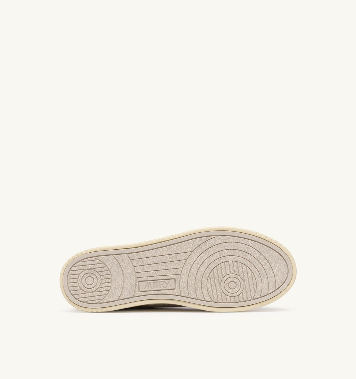 MEDALIST EASEKNIT LOW SNEAKERS IN IVORY WHITE AND PELICAN KNIT - AUTRY Quality