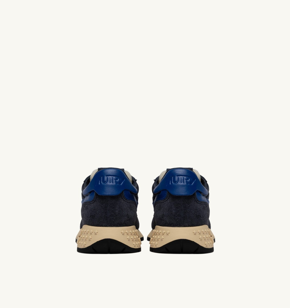 REELWIND LOW SNEAKERS IN SPACE BLUE AND LAPIS BLUE NYLON AND SUEDE - AUTRY Latest