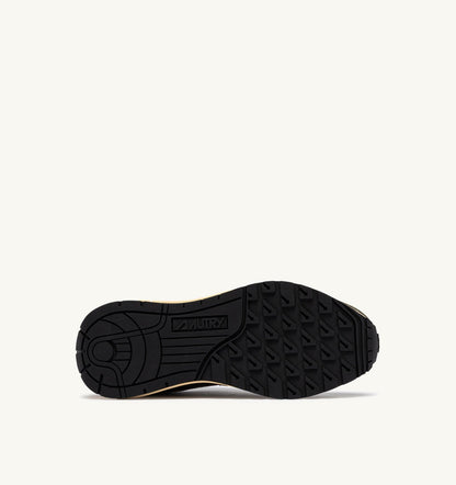 REELWIND LOW SNEAKERS IN OLIVE NIGHT AND HARBOR MIST NYLON AND SUEDE - AUTRY Everyday