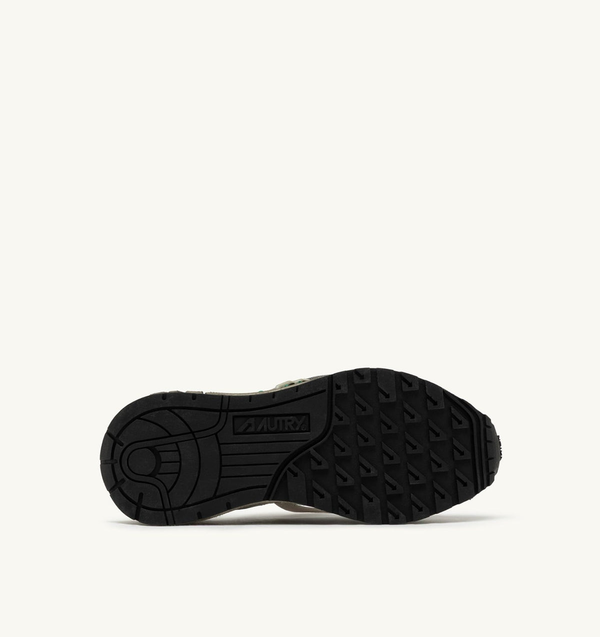 REELWIND SUPER VINTAGE SNEAKERS IN WHITE AND BLACK SUEDE AND NYLON - AUTRY Quality