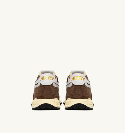 REELWIND LOW SNEAKERS IN WHITE AND TUNDRA NYLON AND SUEDE - AUTRY Latest