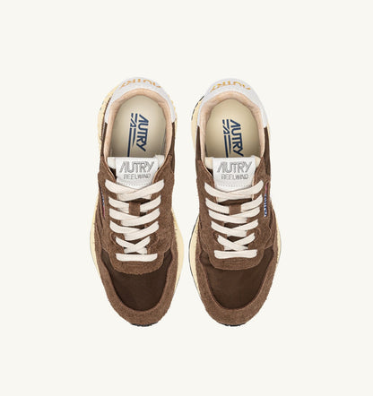 REELWIND LOW SNEAKERS IN WHITE AND TUNDRA NYLON AND SUEDE - AUTRY Latest