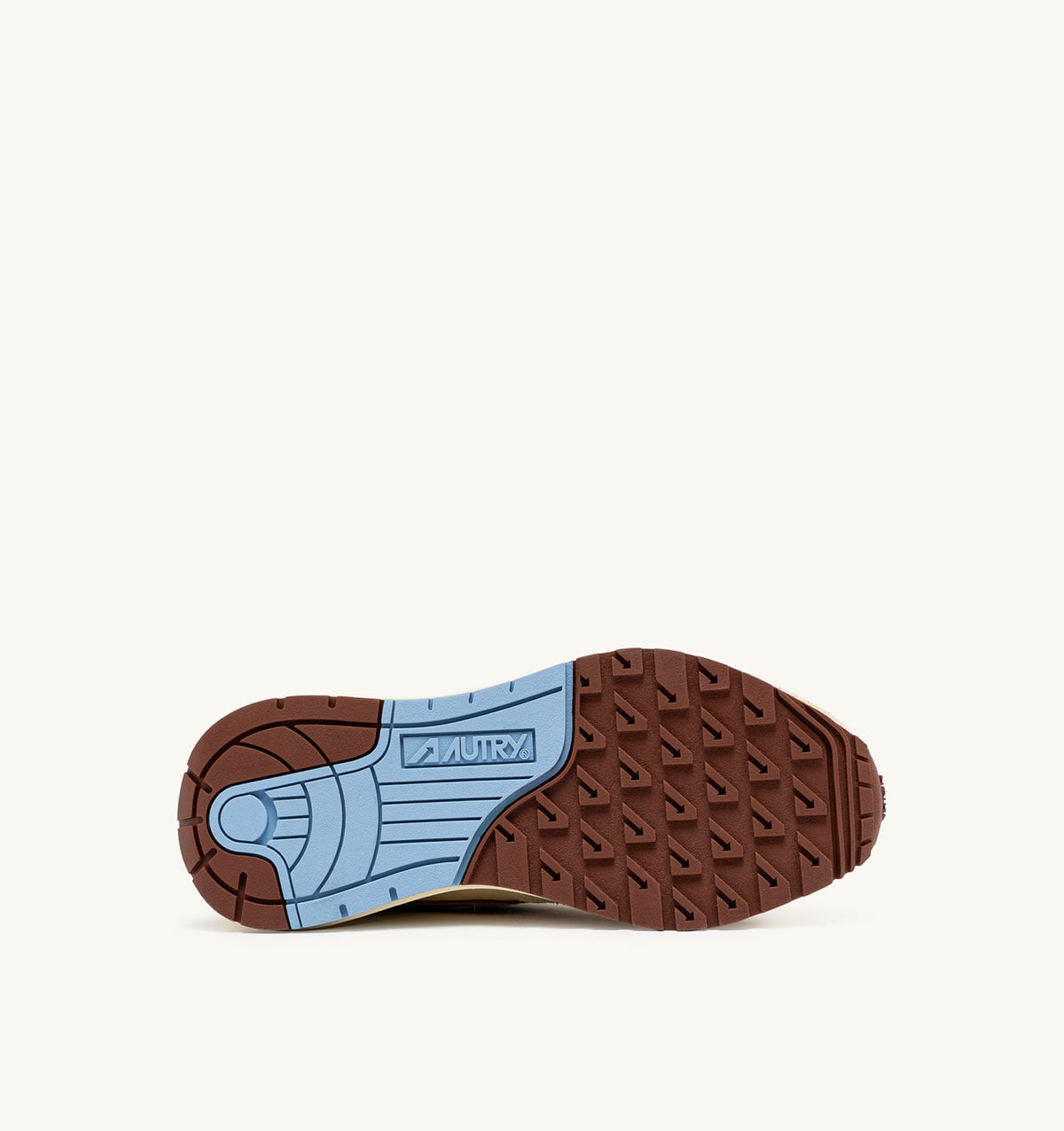 REELWIND LOW SNEAKERS IN NYLON AND SUEDE COLOR BROWN AND NUT - AUTRY Essential