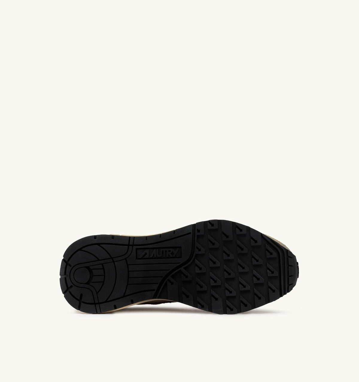 REELWIND LOW SNEAKERS IN ECRU AND CATHAY SPICE SUEDE AND NYLON - AUTRY Latest