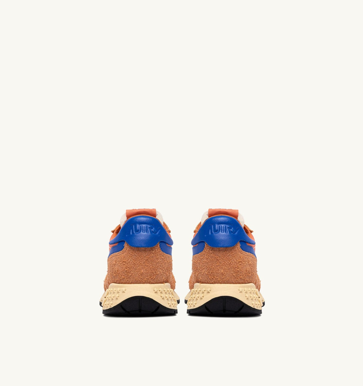 REELWIND LOW SNEAKERS IN CANOVA AND STRONG BLUE NYLON AND SUEDE - AUTRY Essential
