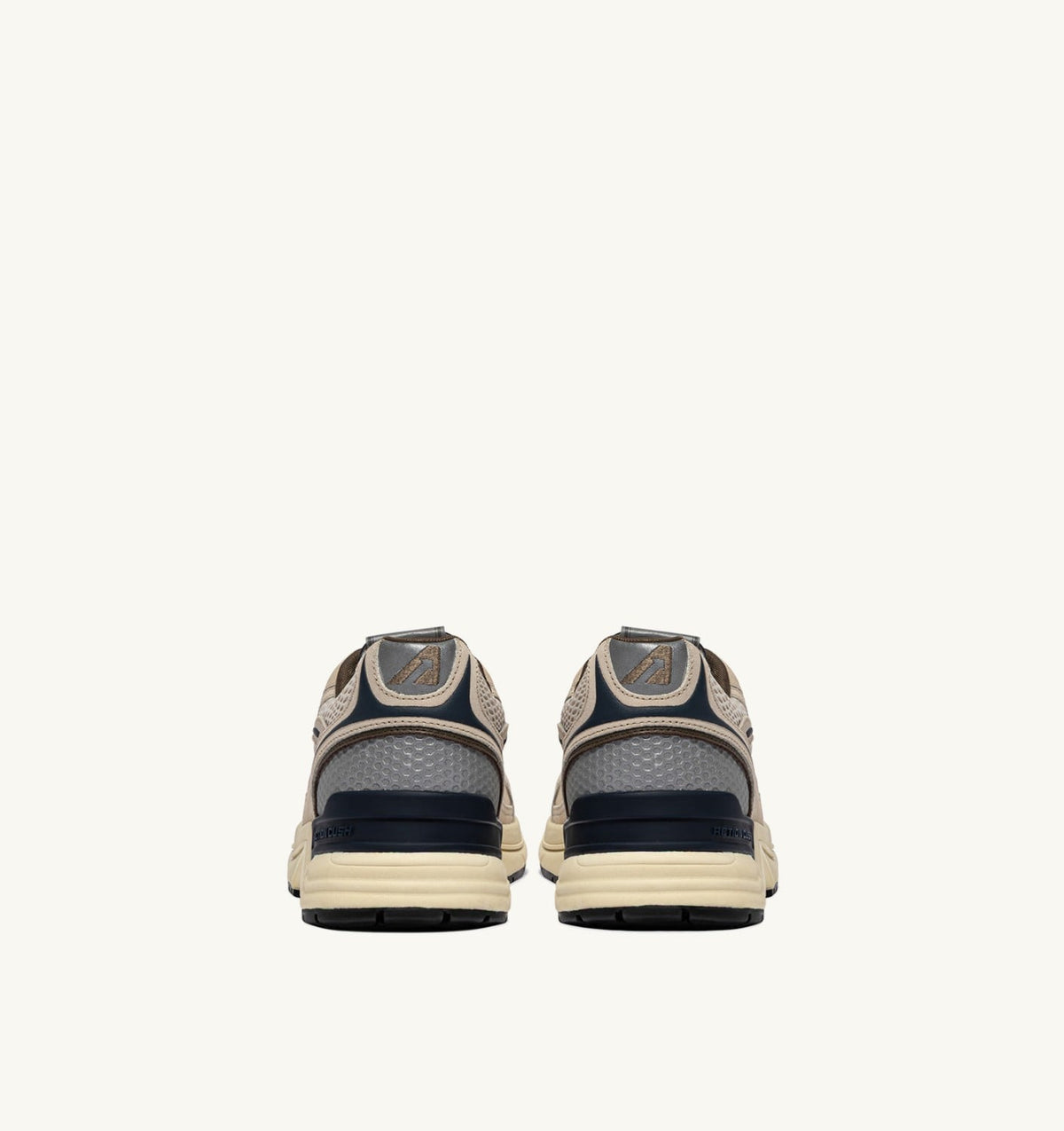 HYPERWAY SNEAKERS IN SAND AND SPA BLUE SUEDE AND MESH - AUTRY Everyday