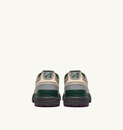HYPERWAY SNEAKERS IN BISCUIT AND AFTERGLOW SUEDE AND MESH - AUTRY Quality
