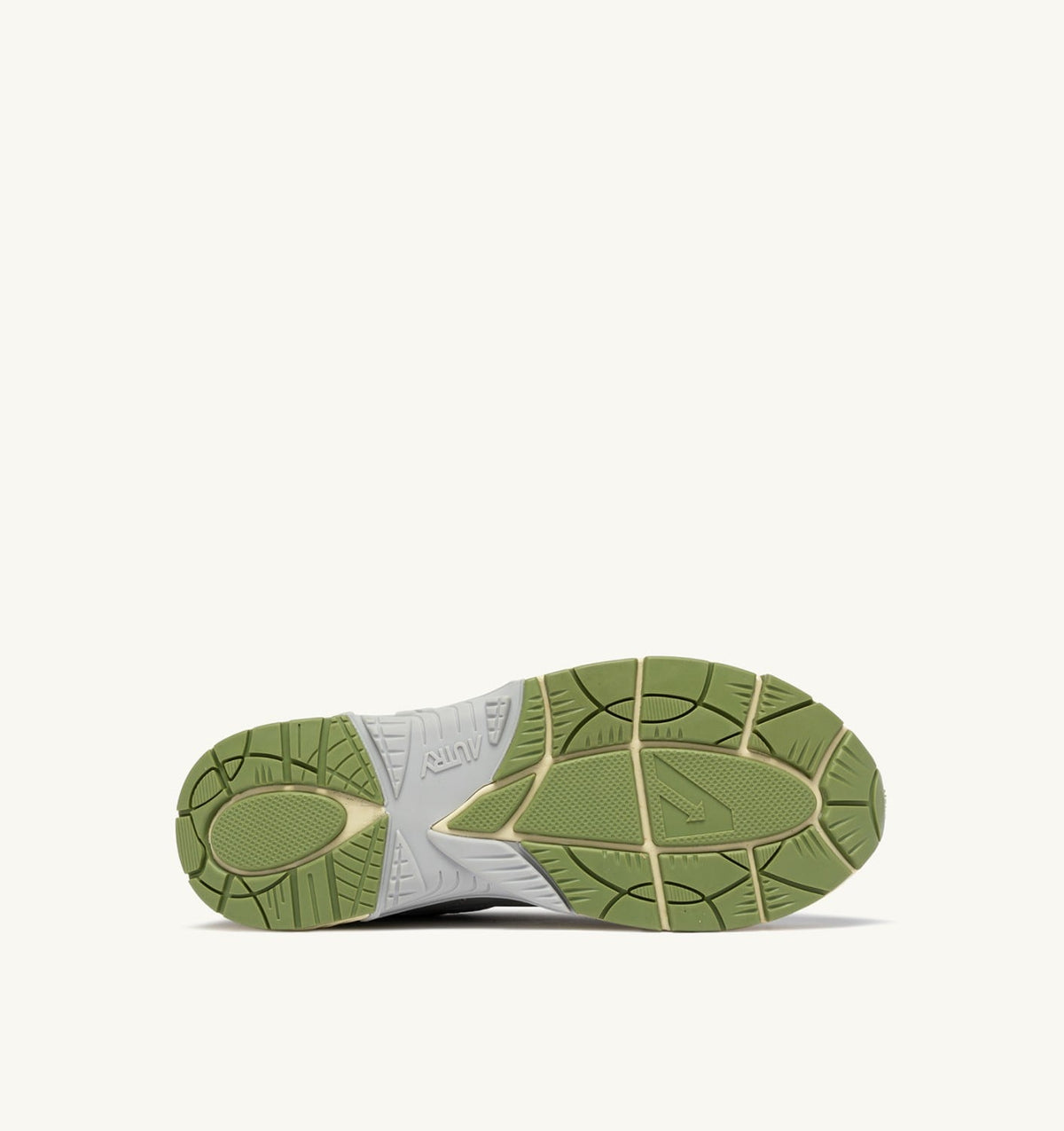 HYPERWAY SNEAKERS IN SILVER SEA GRASS AND CYPRESS SYNTHETIC LEATHER AND MESH - AUTRY Essential