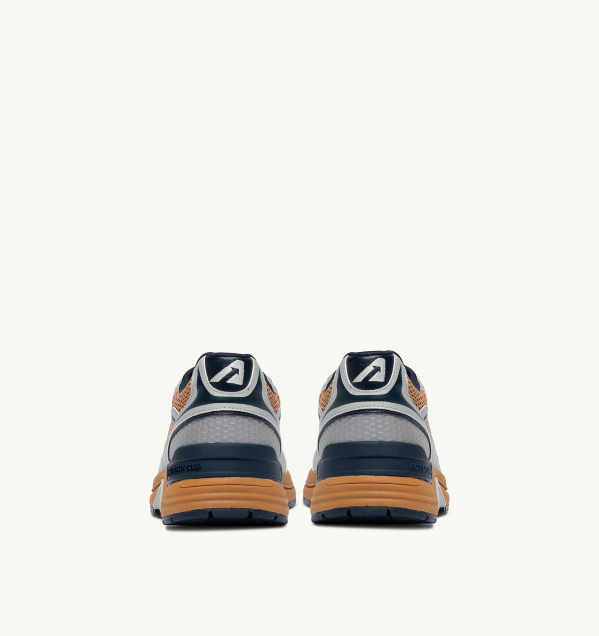 HYPERWAY SNEAKERS IN SILVER BISCUIT AND SPACE SYNTHETIC LEATHER AND MESH - AUTRY Everyday