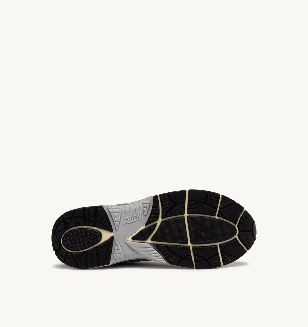 HYPERWAY SNEAKERS IN SILVER, TEA AND BLACKENED PEARL SYNTHETIC LEATHER AND MESH - AUTRY Classic