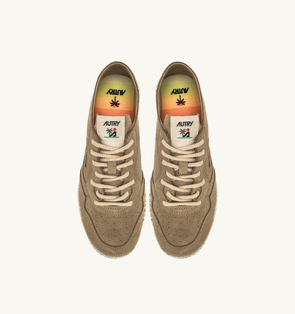SANDY ESPADRILLES IN TAOS TAUPE SUEDE - AUTRY Latest