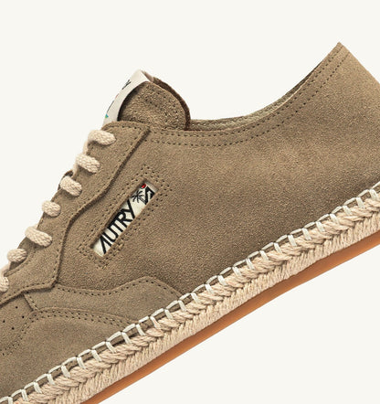 SANDY ESPADRILLES IN TAOS TAUPE SUEDE - AUTRY Latest