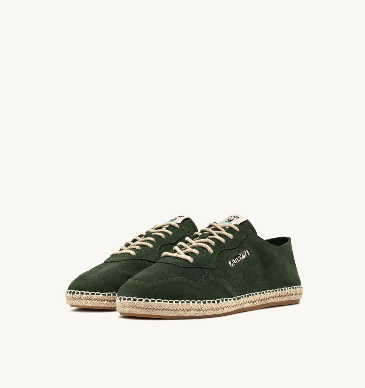 SANDY ESPADRILLES IN MOSS SUEDE - AUTRY Classic