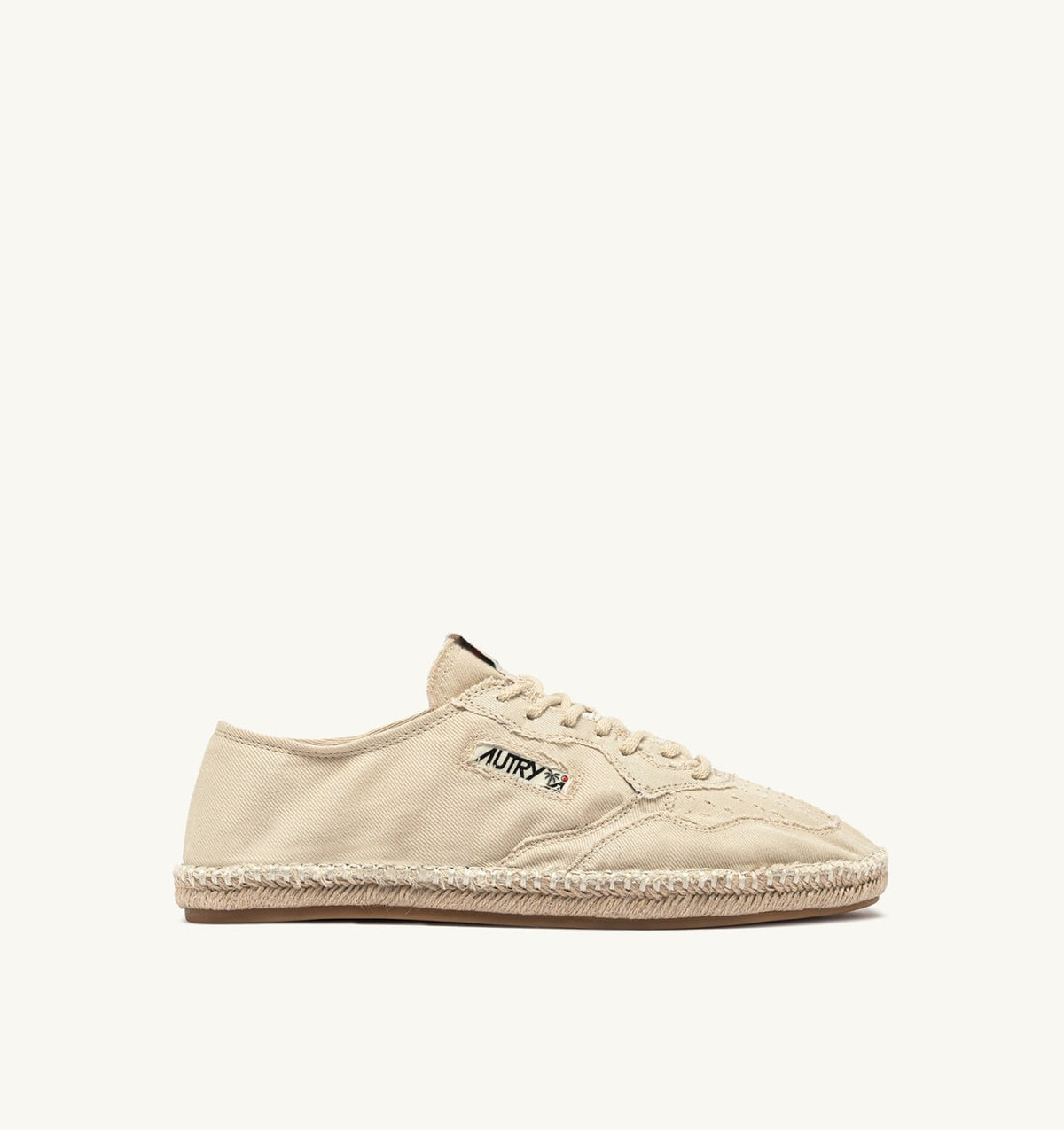 SANDY ESPADRILLES IN IVORY CANVAS - AUTRY Essential