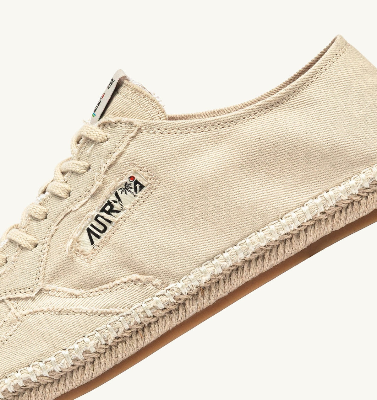 SANDY ESPADRILLES IN IVORY CANVAS - AUTRY Essential