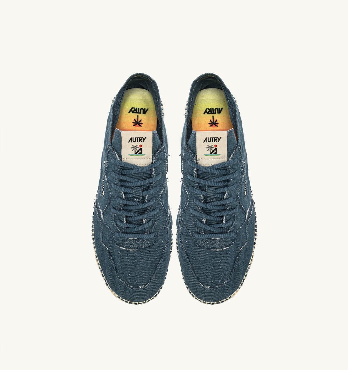 SANDY ESPADRILLES IN DENIM CANVAS - AUTRY Value
