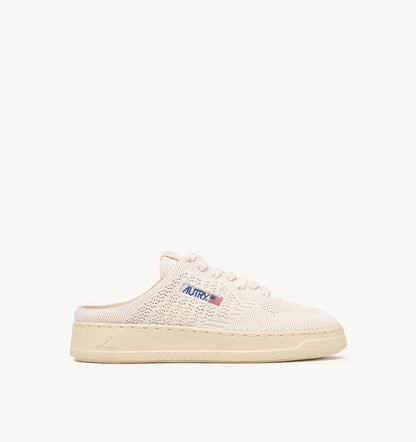 EASEKNIT MULE SNEAKERS COLOR IVORY WHITE - AUTRY Great Value