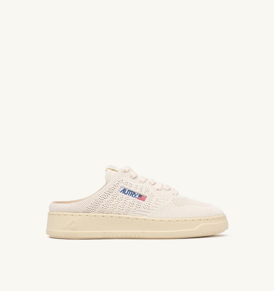 EASEKNIT MULE SNEAKERS COLOR IVORY WHITE - AUTRY Great Value