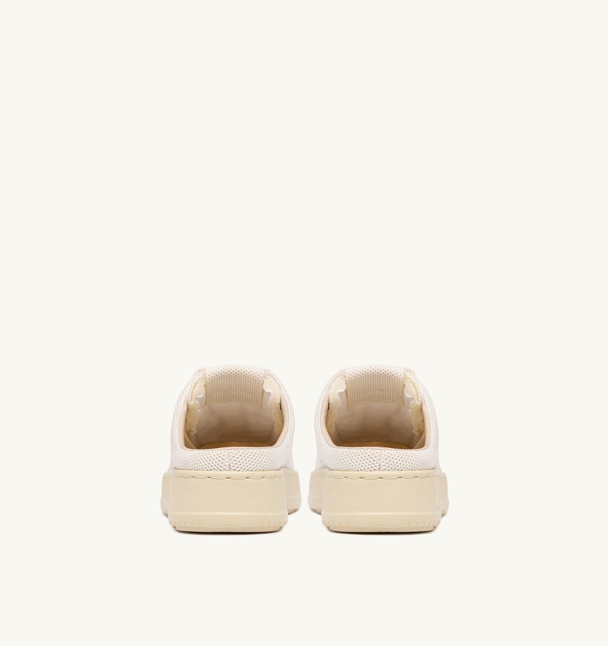 EASEKNIT MULE SNEAKERS COLOR IVORY WHITE - AUTRY Great Value
