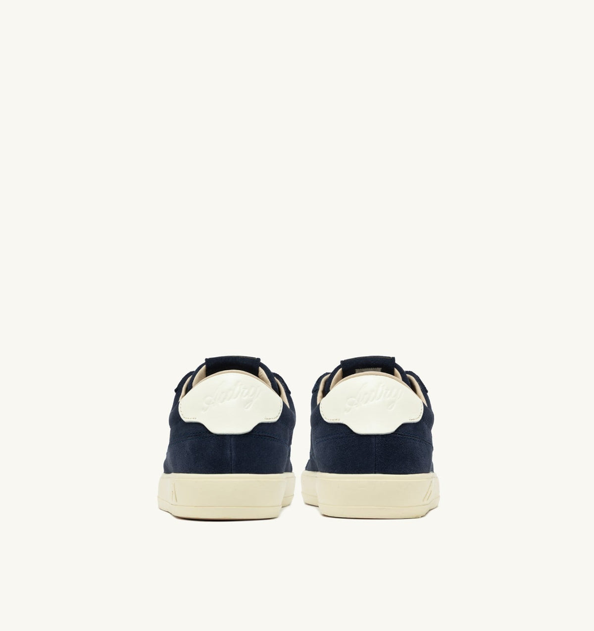 WINDSCAPE LOW SNEAKERS IN NAVY AND MARSHMALLOW SUEDE - AUTRY Value