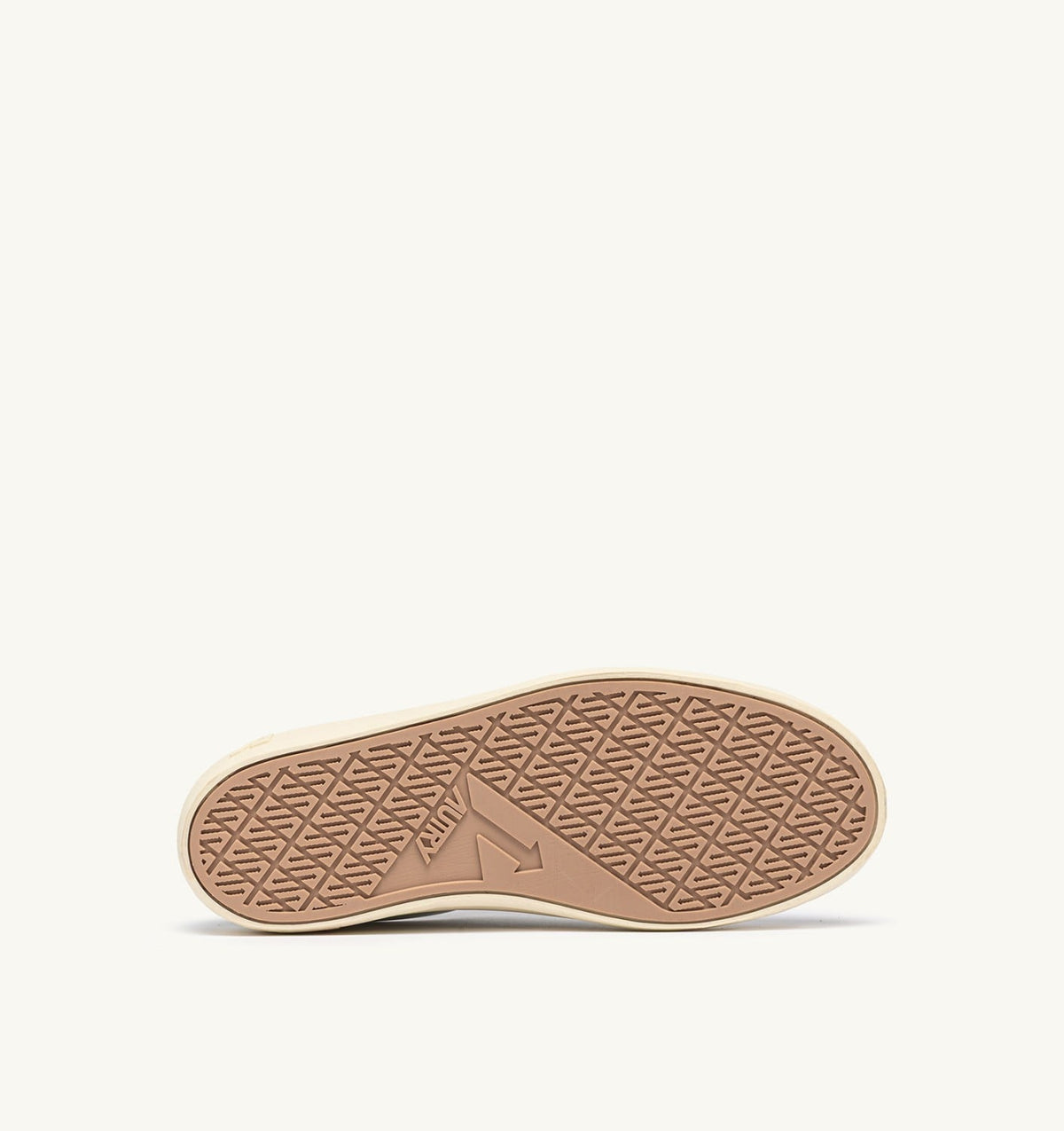 WINDSCAPE LOW SNEAKERS IN WHITE AND AMAZON LEATHER - AUTRY Great Value