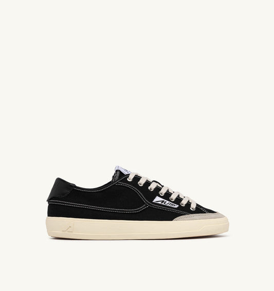 WINDSCAPE LOW SNEAKERS IN BLACK CANVAS - AUTRY Latest